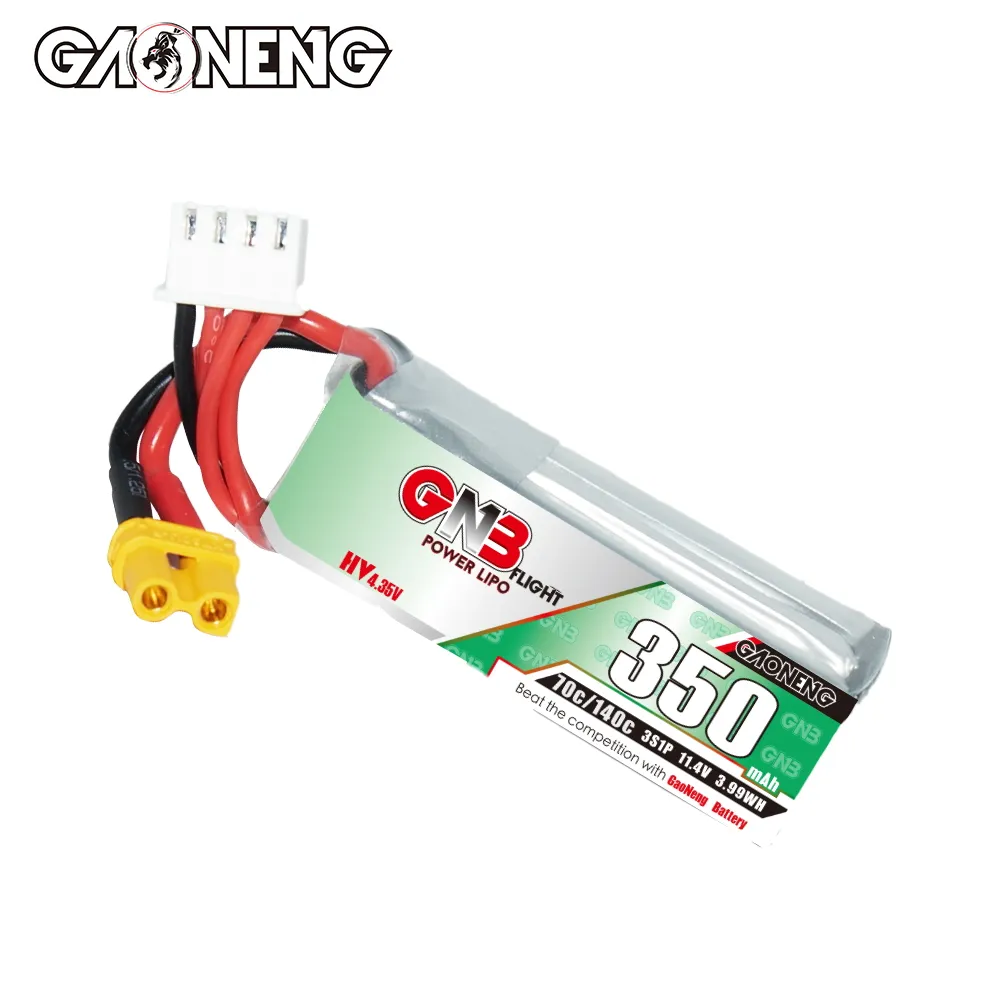 Gaoneng GNB 350mAh 3S 70C LiPo - Fpv Drone Goggles recension och pris
