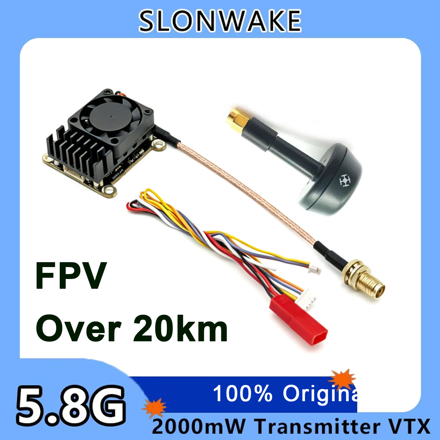 New upgrade 5.8Ghz 2W adjustab - Fpv Drone Vtx recension och pris