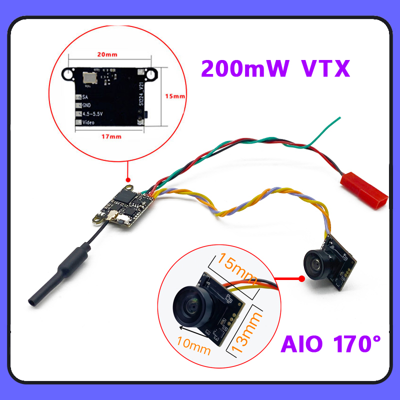 SLONWAKE 5.8G 1200TVL FPV Came - Fpv Drone Vtx recension och pris