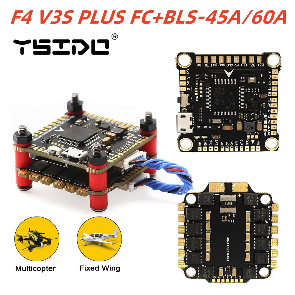 YSIDO NEW F4 V3S PLUS Flight C - Betaflight Fc F4 recension och pris